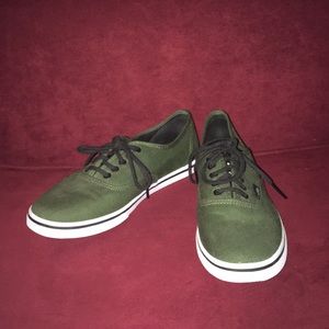 Olive green vans